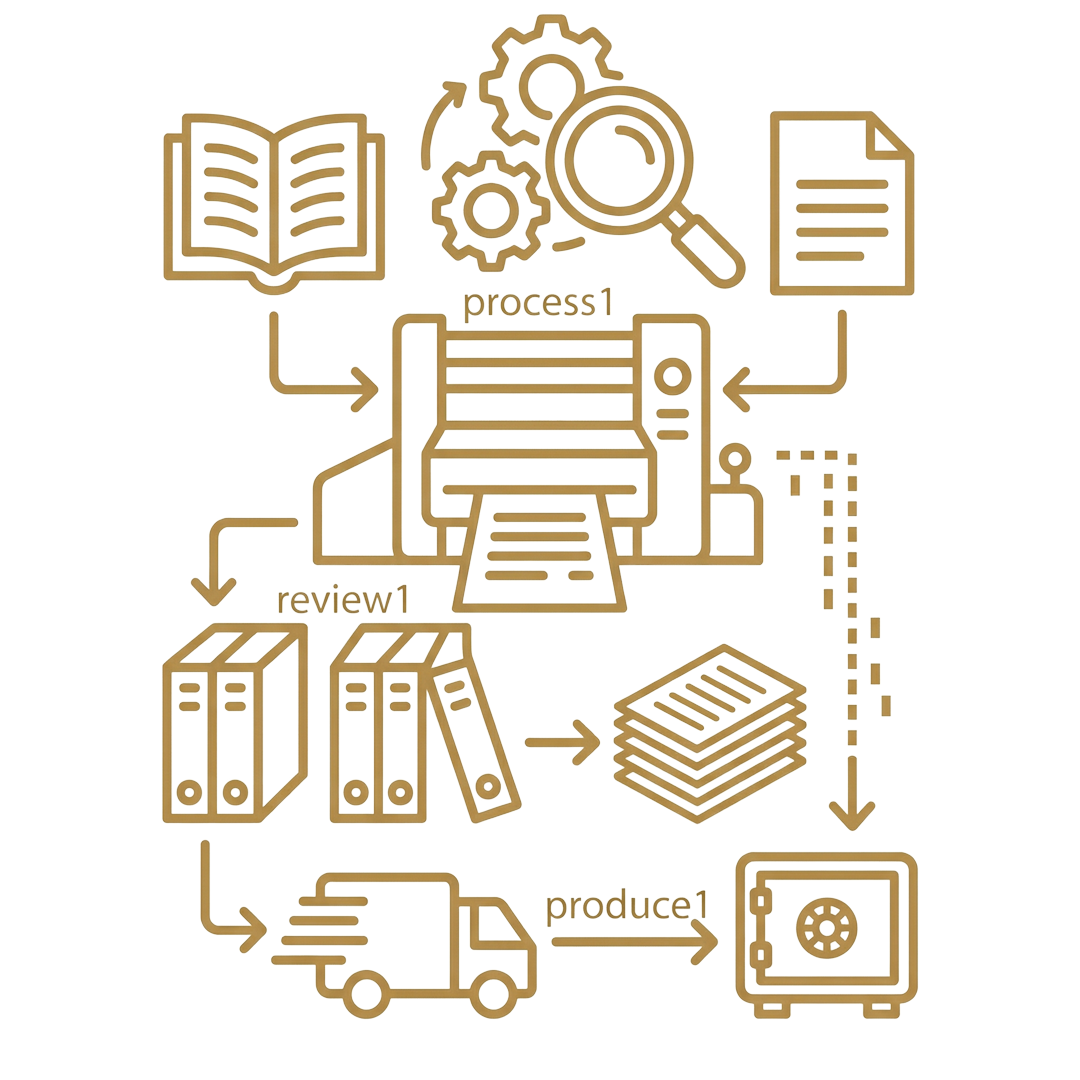 Docusource Document Production scanning and blowbacks